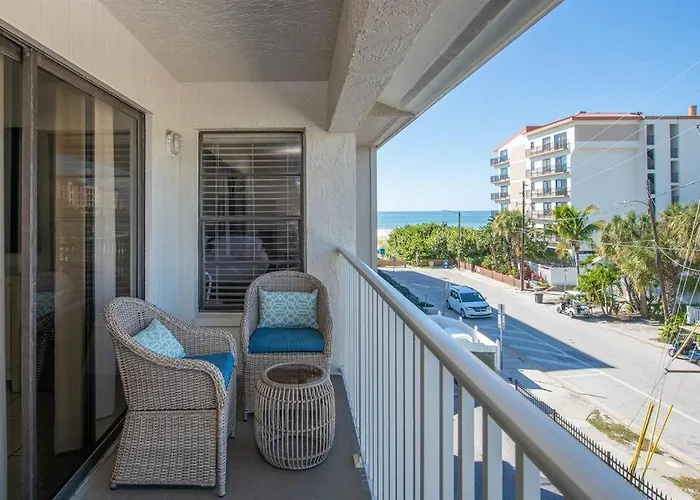 Coastal Condo Amazing Location! 50 Steps To The Beach Clearwater Beach