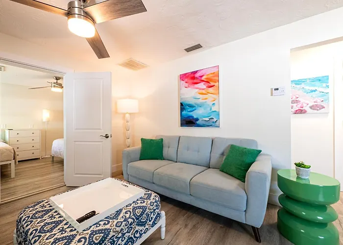 2Bd 2Ba Sunview 1 2Mins To Beachpool! Clearwater Beach